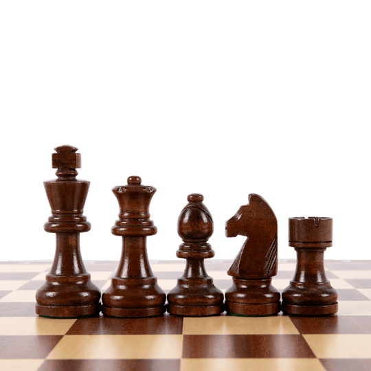 32 Staunton Wooden Chess Pieces - Chess District