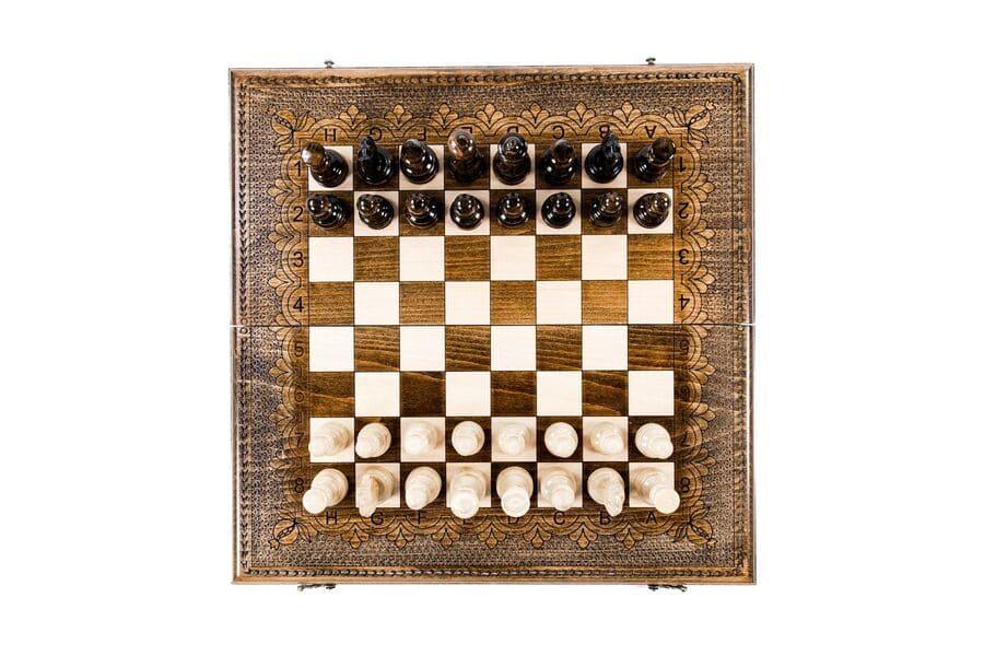 Classic Wooden Chess-backgammon Set - Chess District
