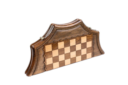 Star Shaped Wooden Chess Set - Chess District